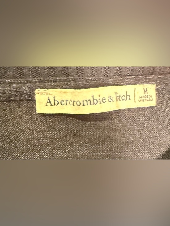 Abercrombie & Fitch Mock Neck Swing Sweater Dress Minimalist Knit Black Size M - Picture 6 of 8